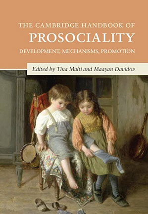 Book Cover of The Cambridge Handbook of Prosociality, edited by Tina Malti and Maayan Davidov