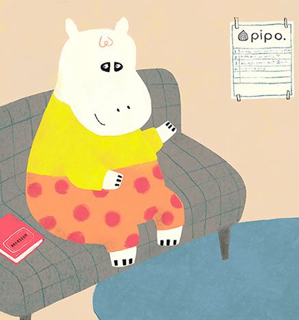 pip o. the Hippo the new Research Assistant