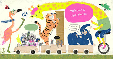 pipo. studio illustration by Pei Yu Chang